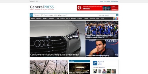 GeneralPress News WordPress Theme