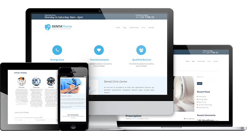 Denta Lite Health And Medical WordPress Theme