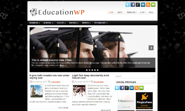 EducationWP Education WordPress Theme