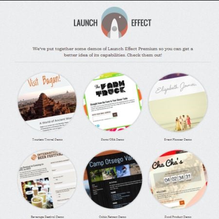 Launch Effect One Page WordPress Theme