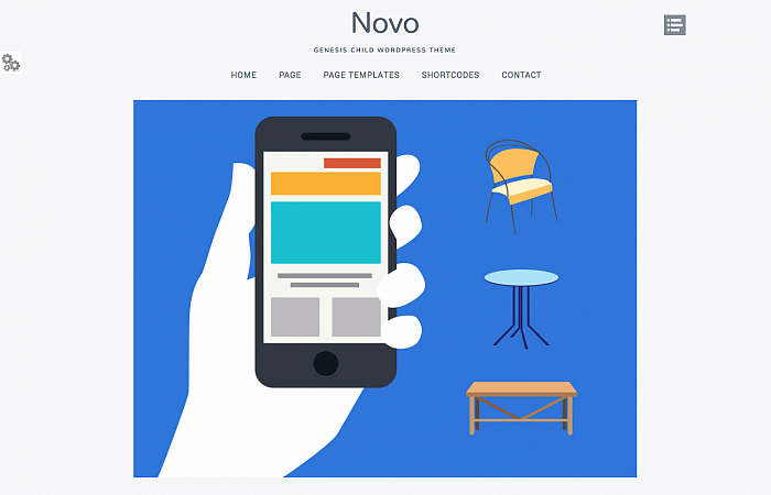 Novo Genesis WordPress Theme