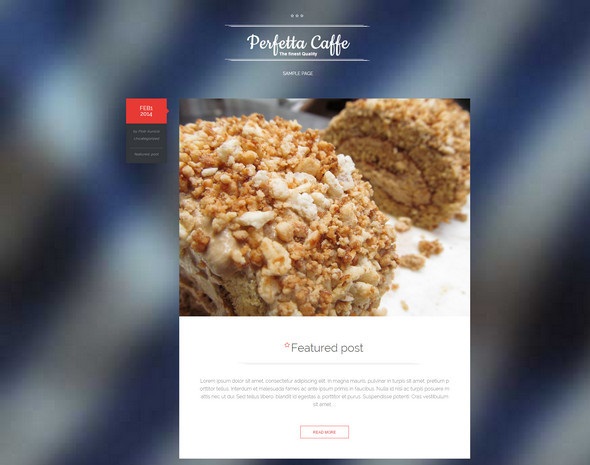 Perfetta Restaurant WordPress Theme