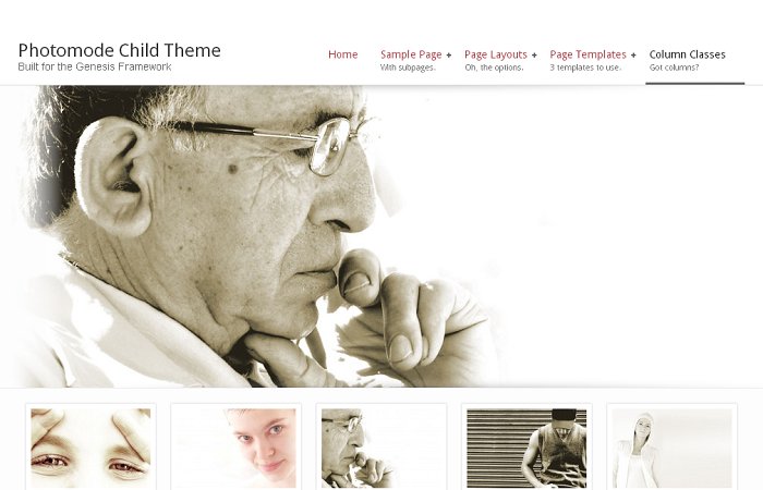 Photomode Genesis WordPress Theme