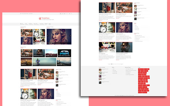 ProtoPress Magazine WordPress Theme