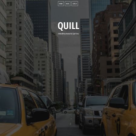 Quill One Page WordPress Theme