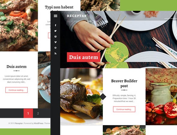 Recepter Responsive WordPress Theme