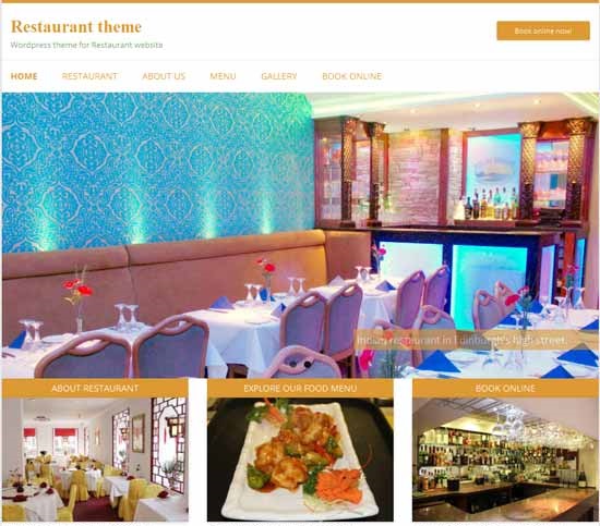 Restaurant Restaurant WordPress Theme