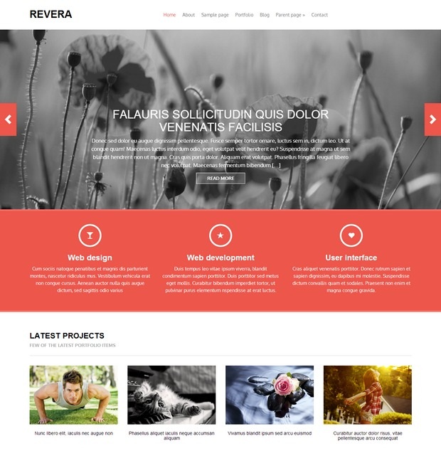 Revera Responsive WordPress Theme