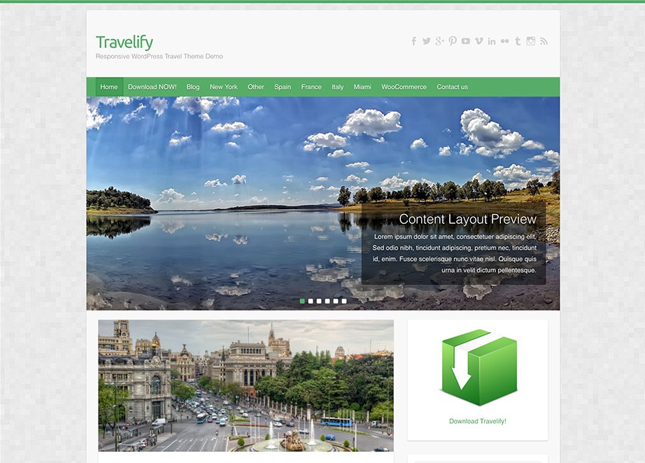 Travelify Video WordPress Theme