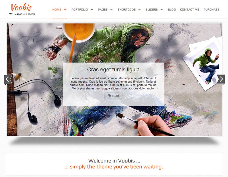 Voobis Super Fast WordPress Theme