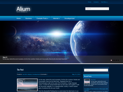 Alium Technology WordPress Theme