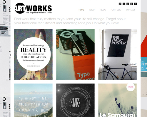 ArtWorks Creative WordPress Theme