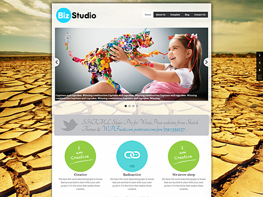 BizStudio Lite Agency WordPress Theme