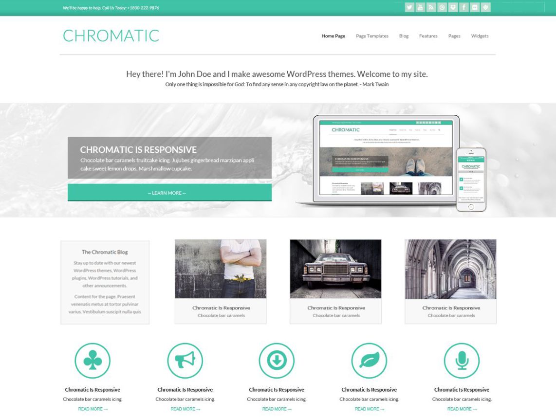 Chromatic Forum WordPress Theme