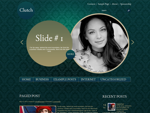 Clutch Fashion WordPress Theme