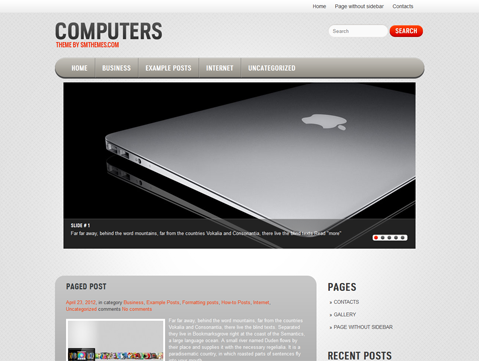 Computers Technology WordPress Theme