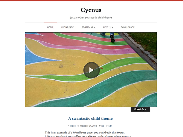 Cycnus Tumblr WordPress Theme