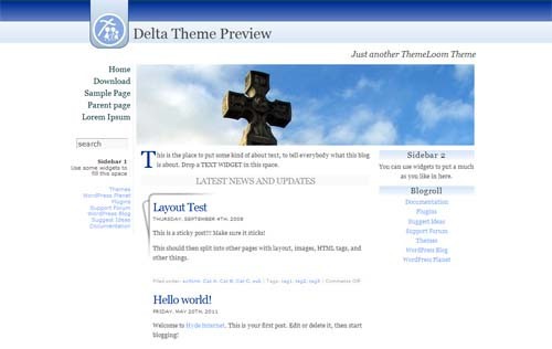 Delta Church WordPress Theme