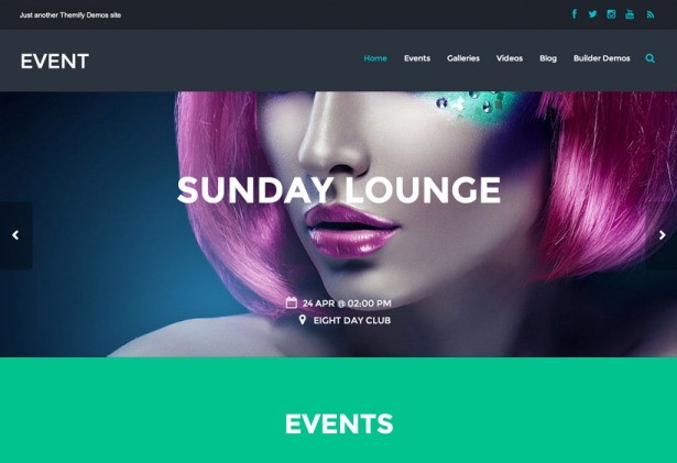 Event Premium Event Management WordPress Theme