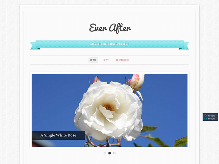 Ever After Wedding WordPress Theme