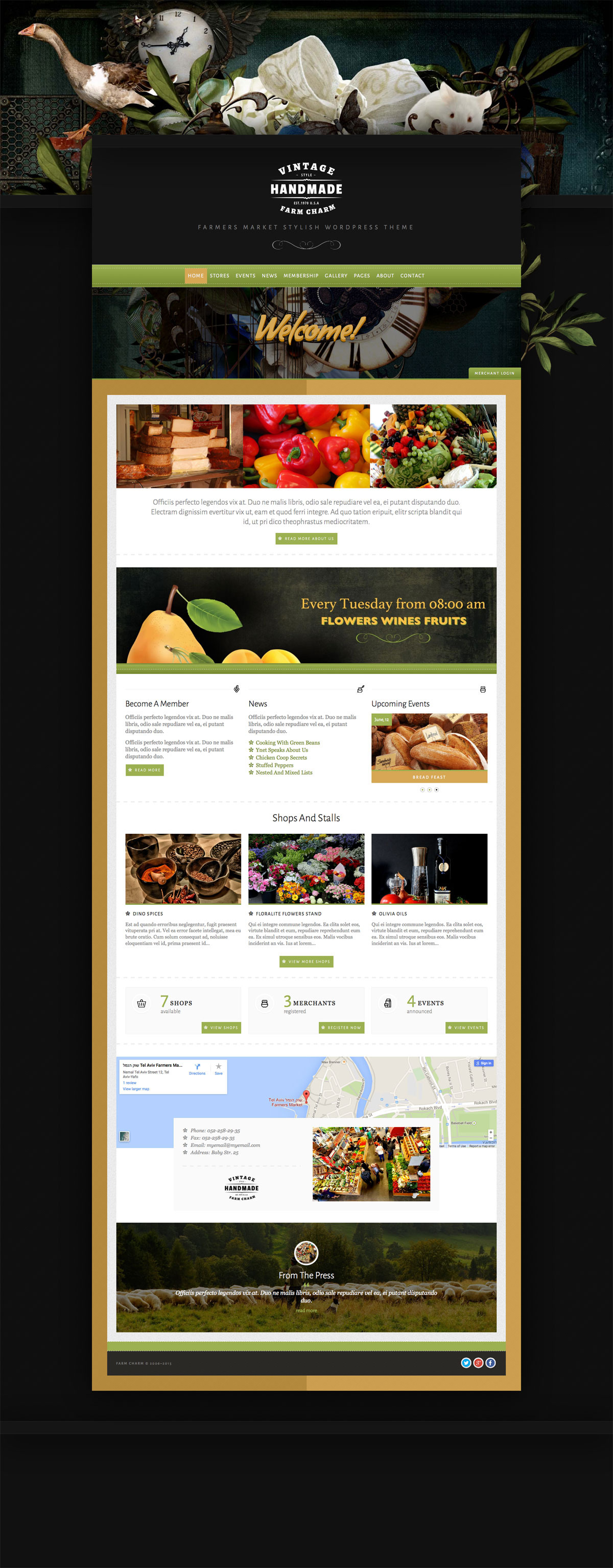 Farm Charm Premium Farmin WordPress Theme