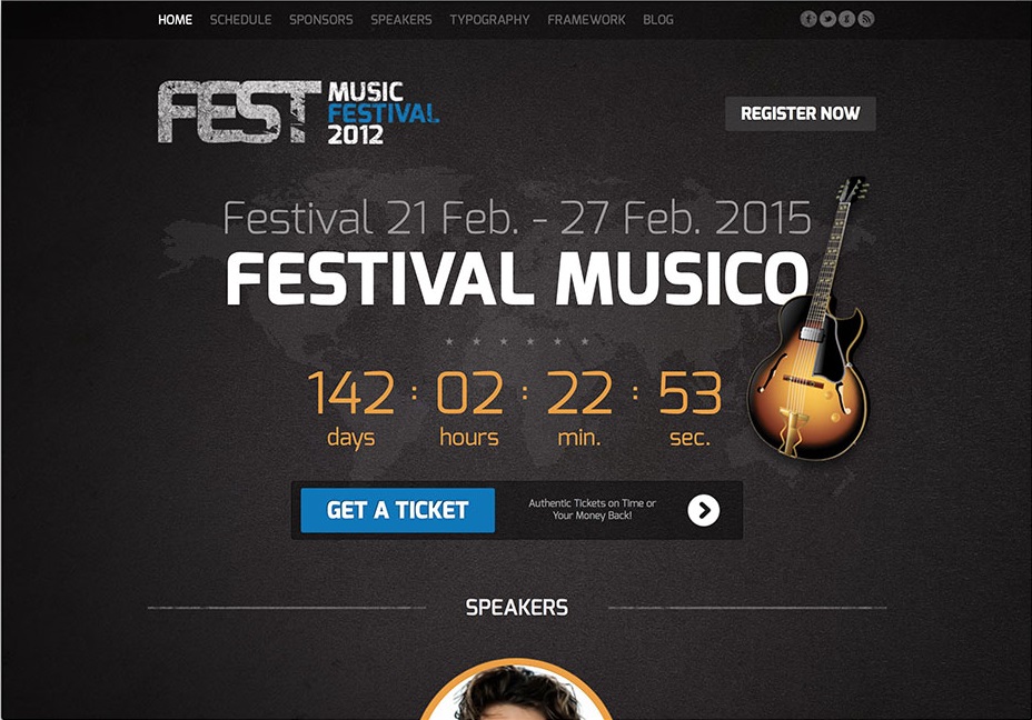 Fest Premium Event Management WordPress Theme