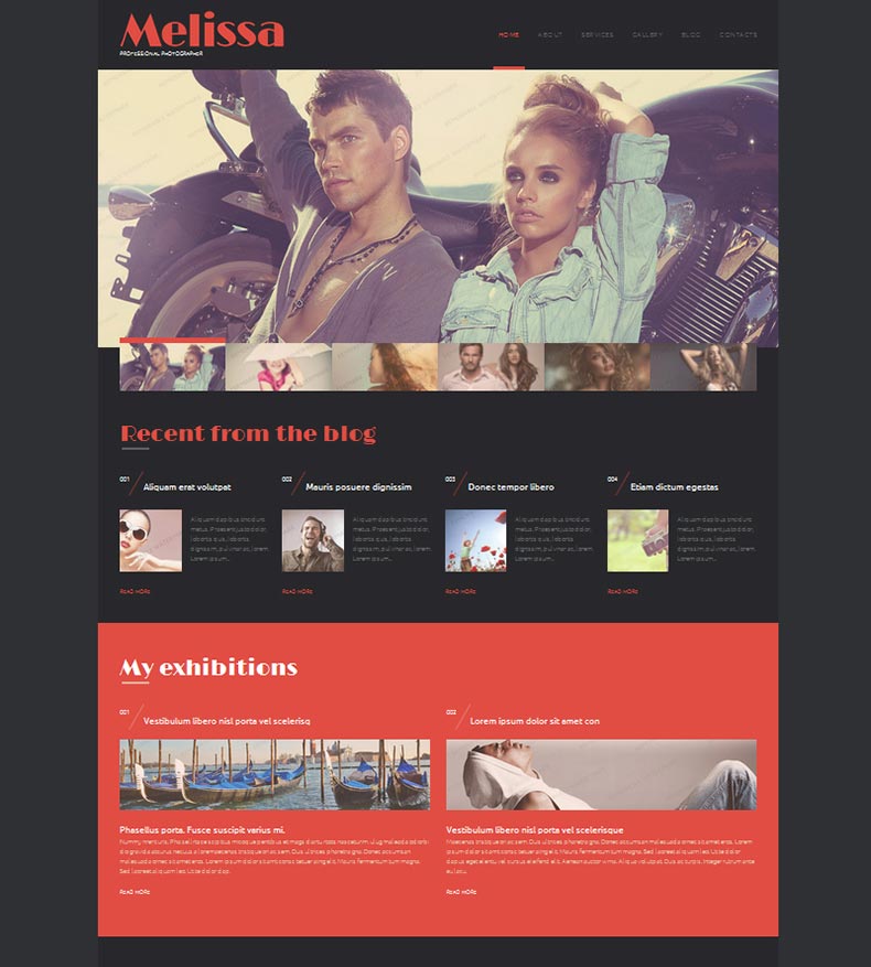 Melissa Travel WordPress Theme