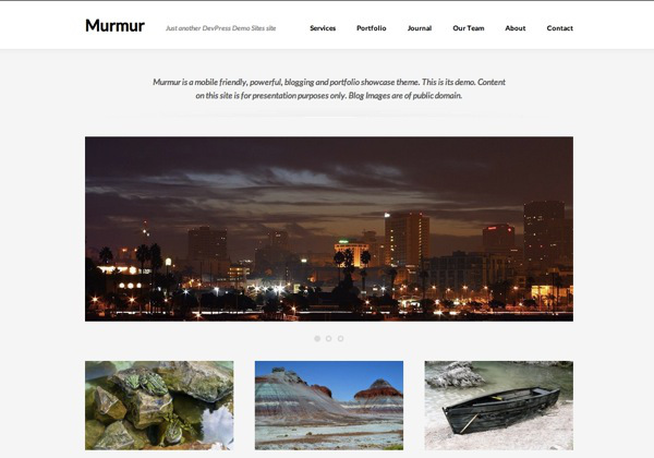 Murmur Church WordPress Theme