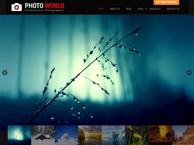 Photo World Premium WordPress Theme