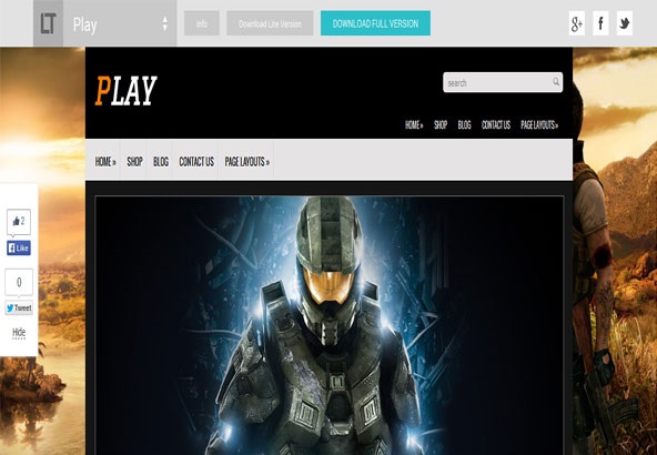 Play Gaming WordPress Theme