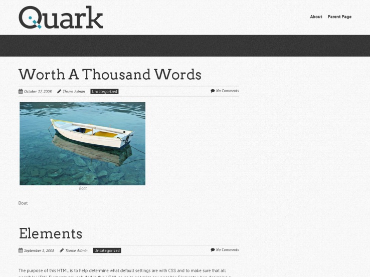 Quark Premium WordPress Theme