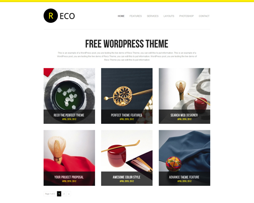 Reco Creative WordPress Theme