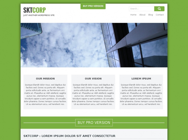SKT Corp Premium WordPress Theme