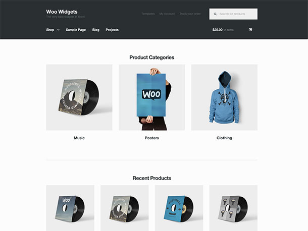 Storefront E-Commerce WordPress Theme