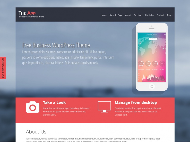 The App Premium WordPress Theme