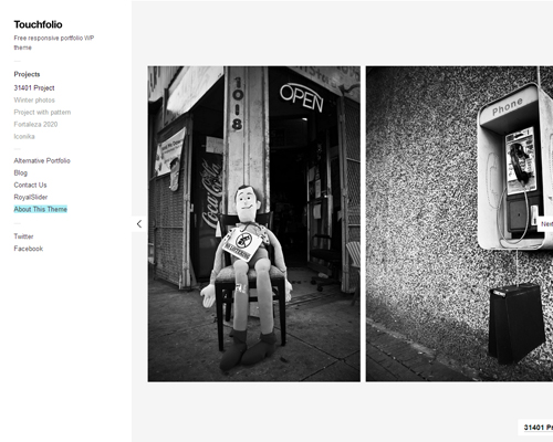 Touchfolio Creative WordPress Theme