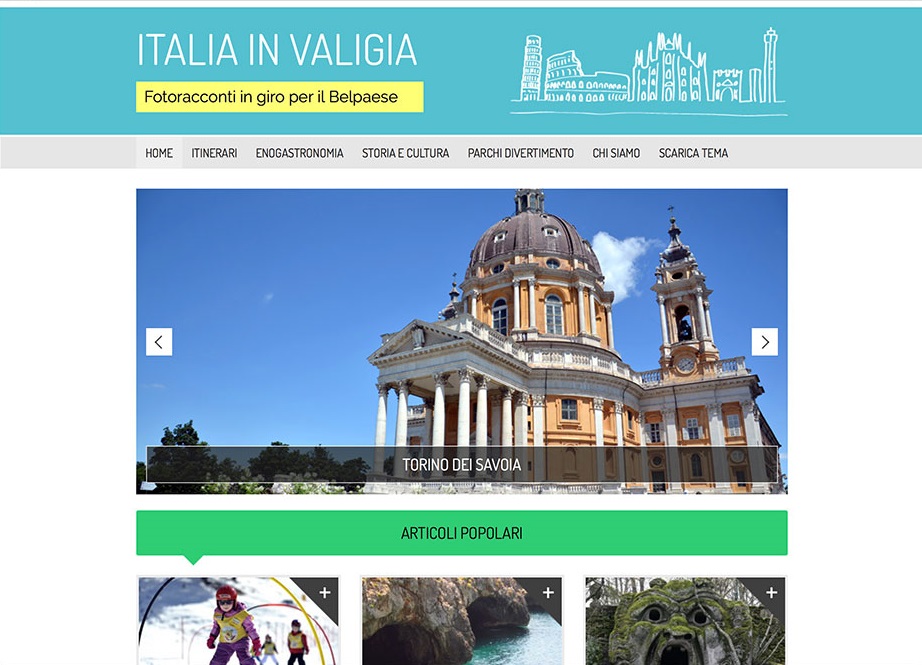 Travel In Italy Travel WordPress Theme