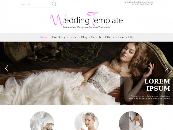 Wedding Style Wedding WordPress Theme