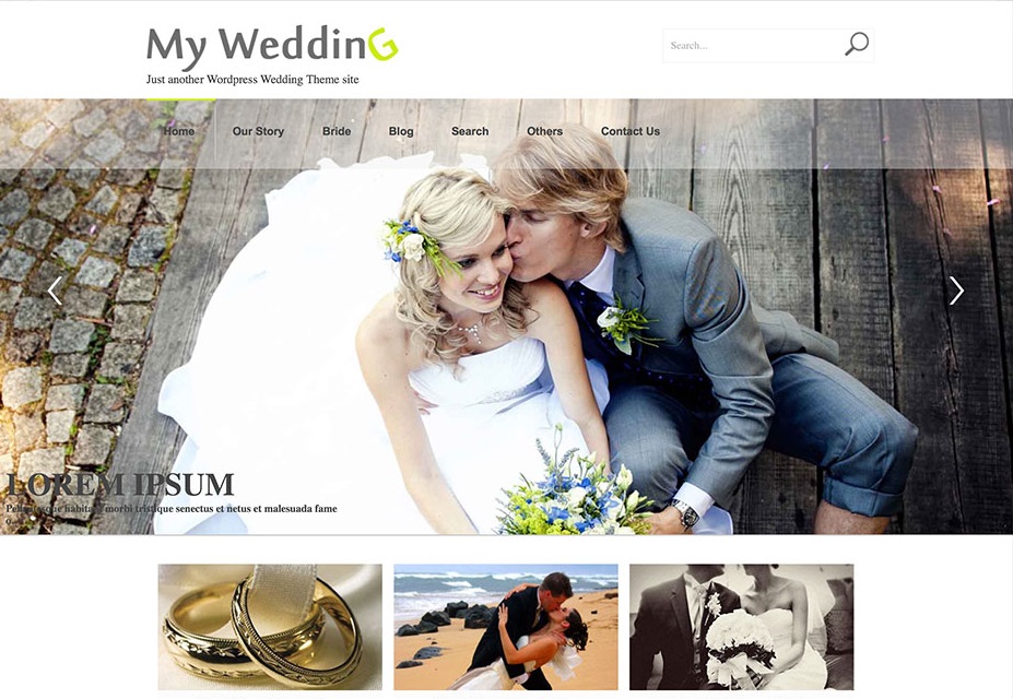 Weddings Wedding WordPress Theme