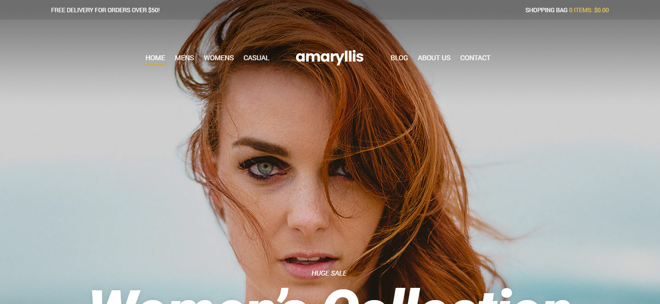 Amaryllis Salon And Spa WordPress Theme
