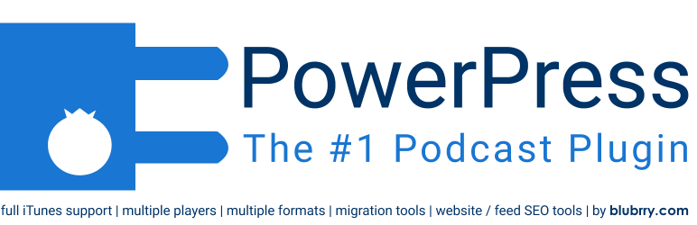 Blubrry PowerPress Podcasting Plugin WordPress Podcast Plugins