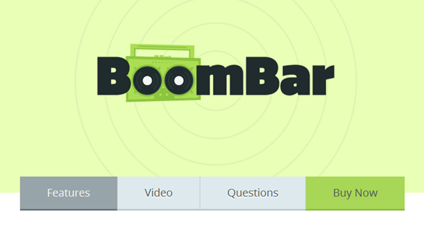 BoomBar WordPress Notication Plugins