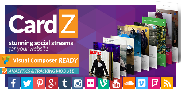 CardZ Social Stream Social Media Plugins