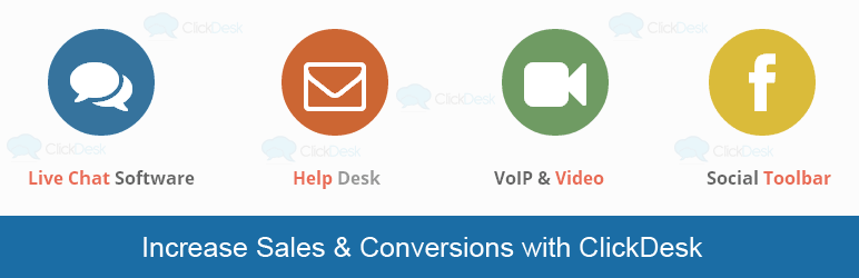 ClickDesk WordPress Live Chat Plugins