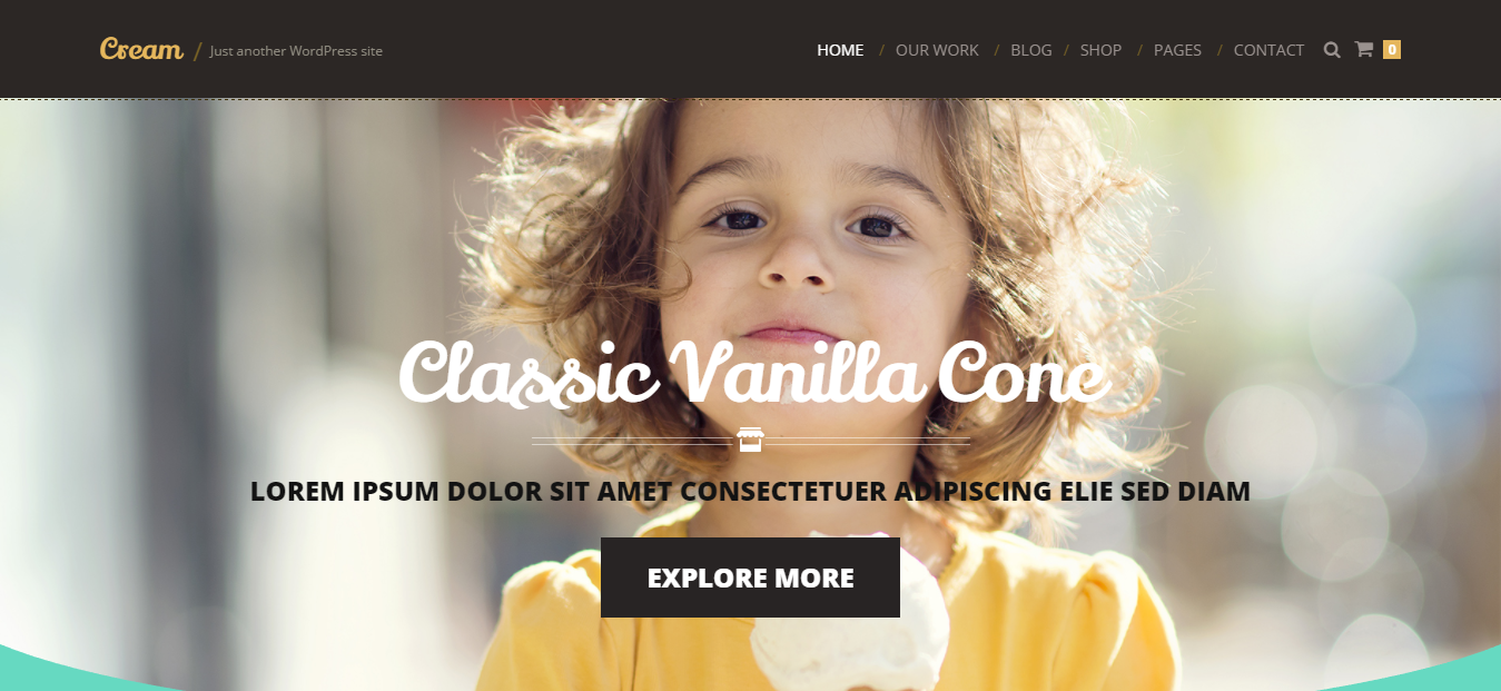 Cream Free And Premium WooCommerce Theme