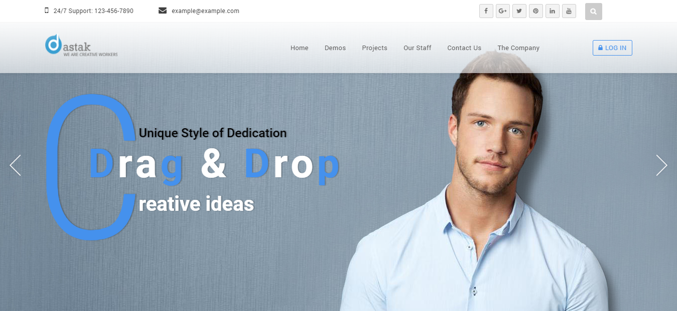 Dastak Free And Premium Multipurpose WordPress Theme