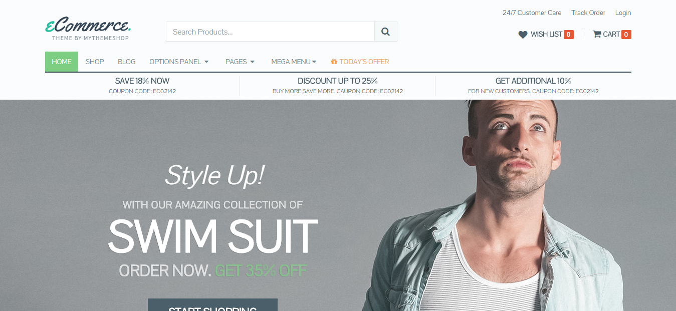 eCommerce Free And Premium WooCommerce Theme