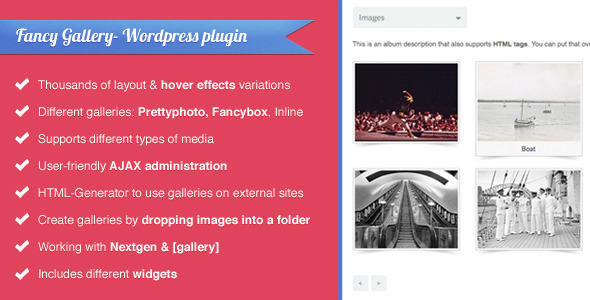 Fancy Gallery WordPress Gallery Plugins