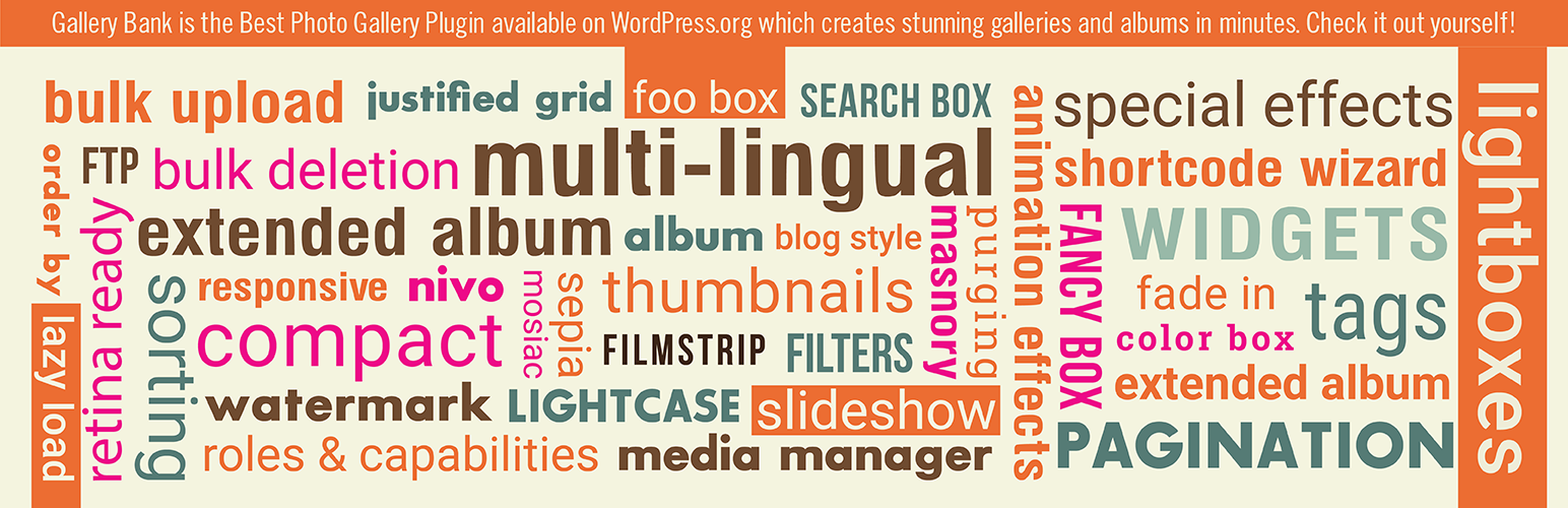 Gallery Bank WordPress Gallery Plugins