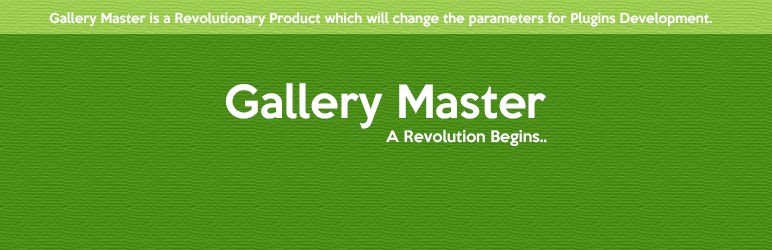 Gallery Master WordPress Gallery Plugins
